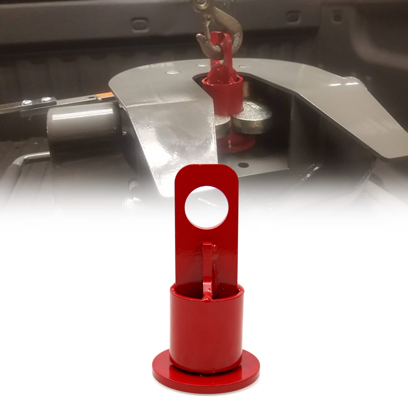 RULLINE 5th Wheel Lifting Bracket front view, compact and sturdy for easy handling.