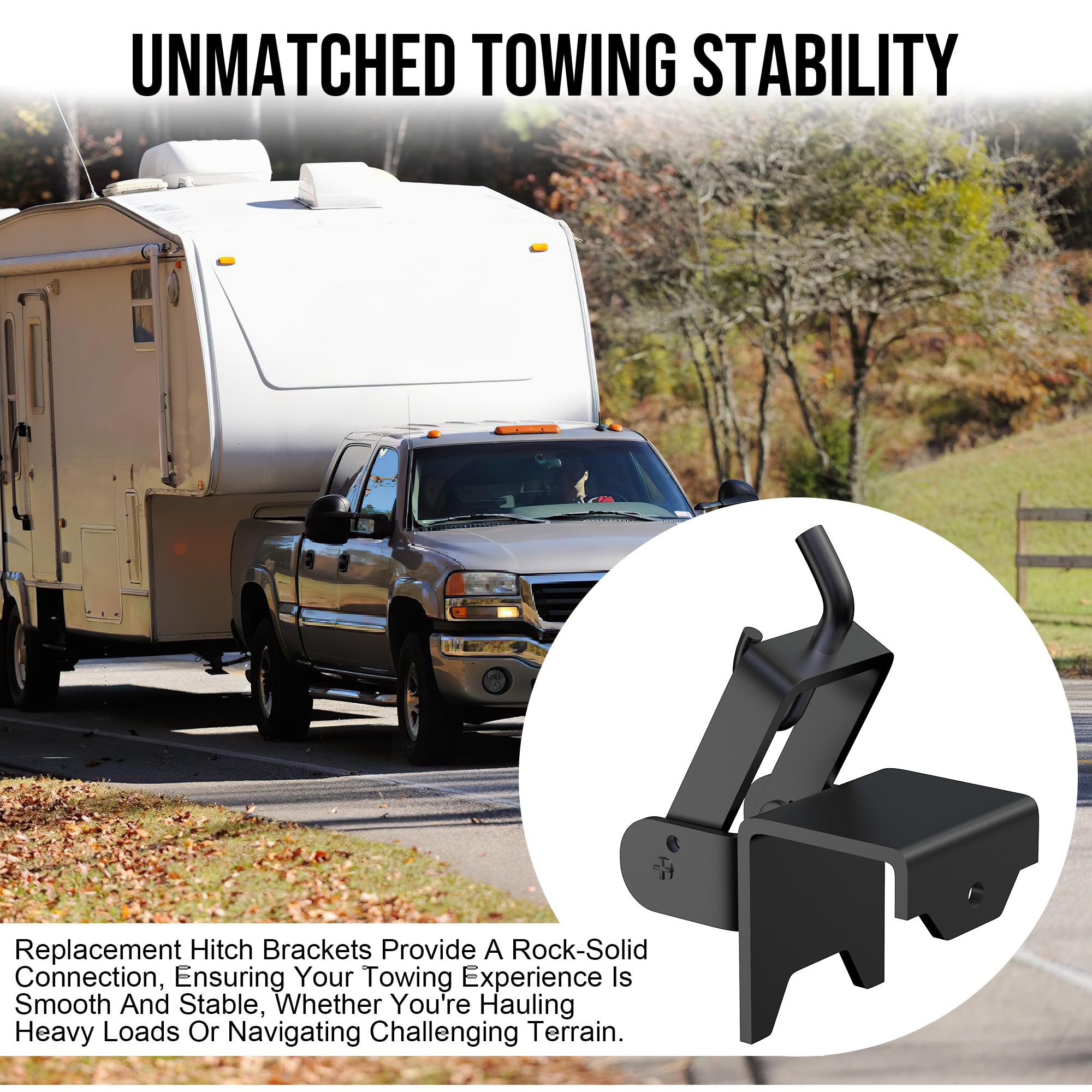 Rumngsuy sway-control friendly design helps maintain balance while towing
