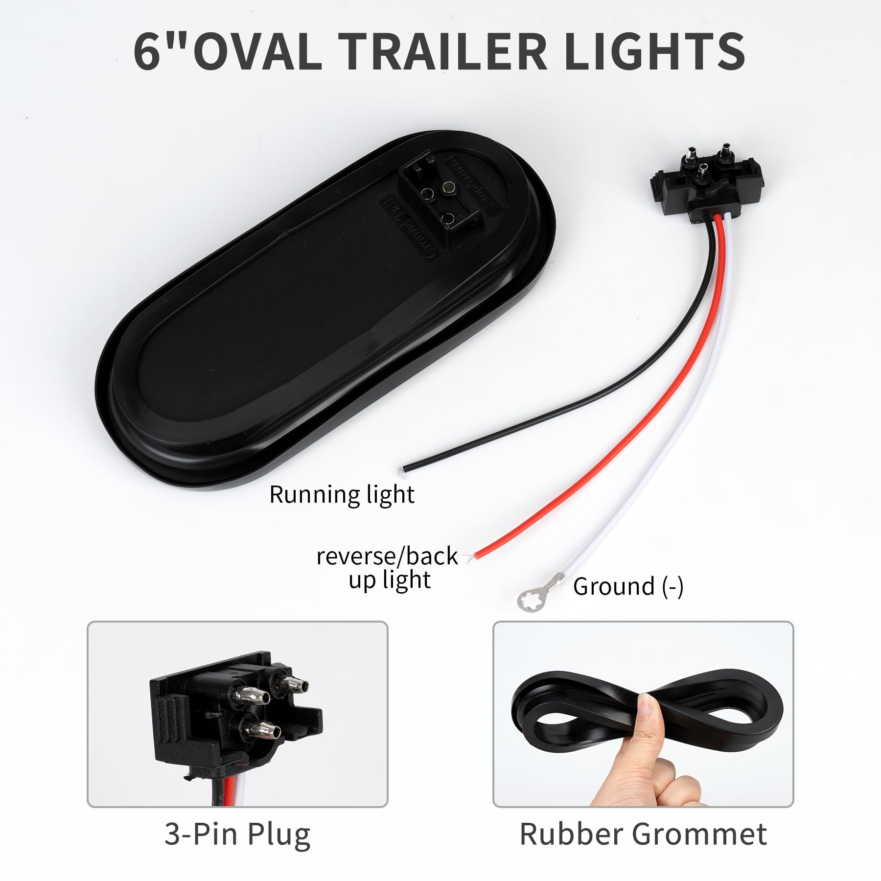 RUNBAITOO dual-brightness wiring harnesses enabling quick plug-and-play installation