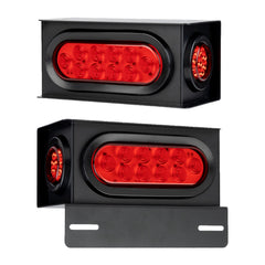 RUNBAITOO steel trailer light box housing for rugged trailer lighting