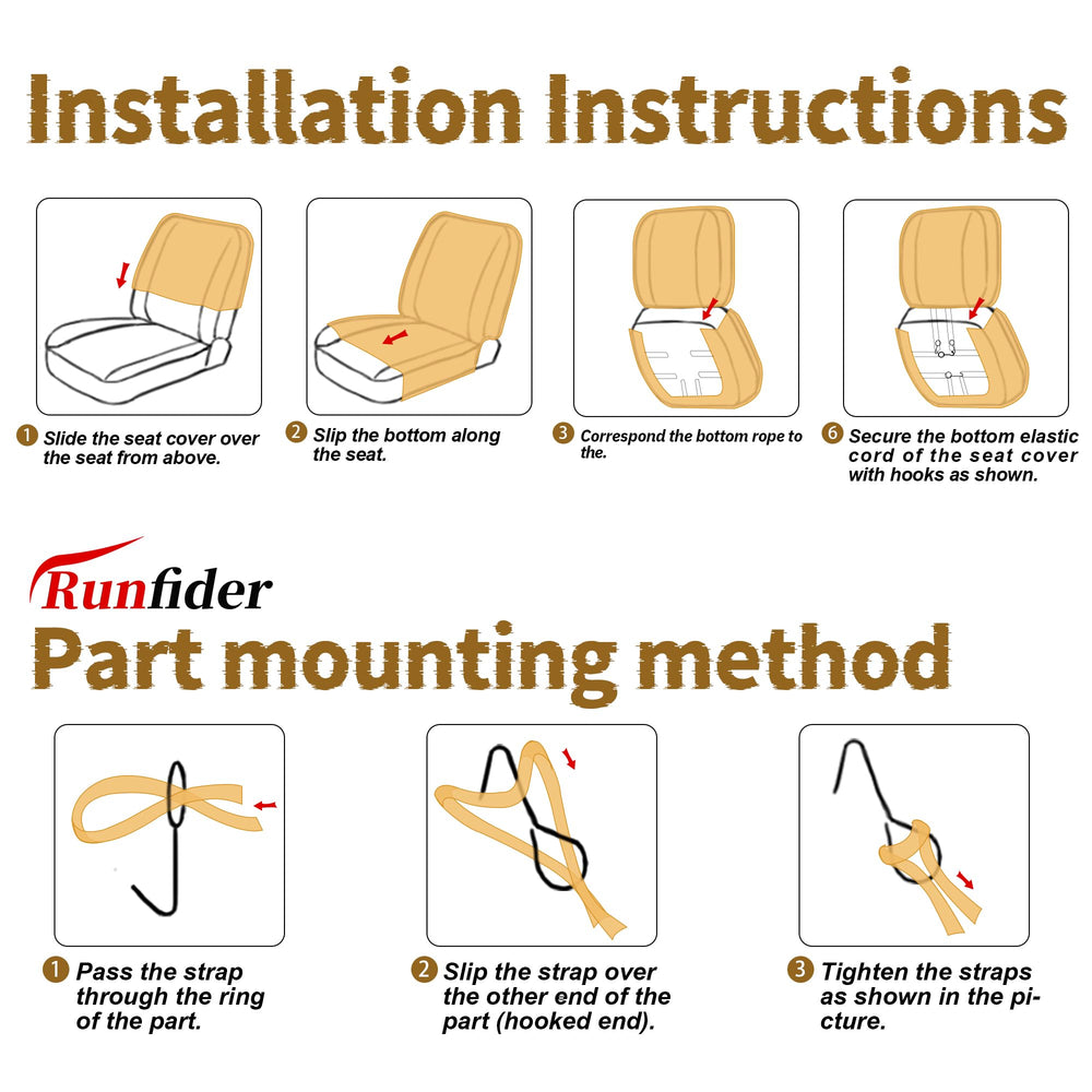 Runfider packaging keeps folds minimal; quick return to shape after unpacking.