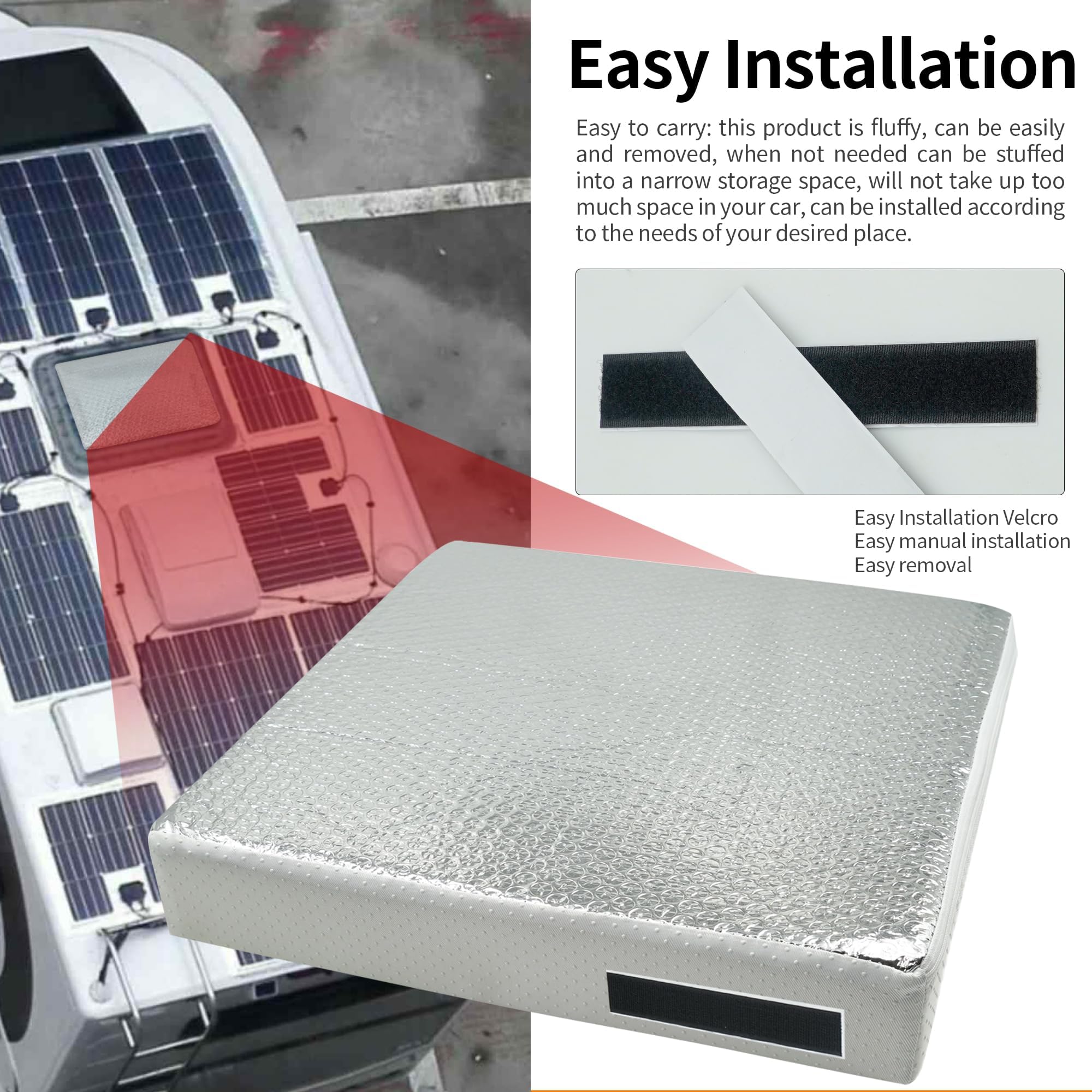 Runfider quick plug-in installation for vent insulator.