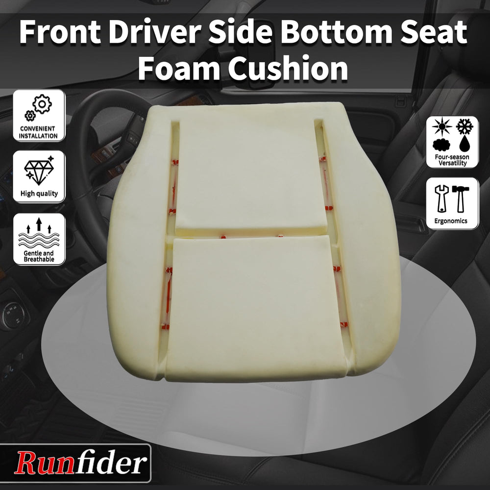 Runfider GMC Sierra Yukon Tahoe Suburban seat foam; broad model coverage for replacements.