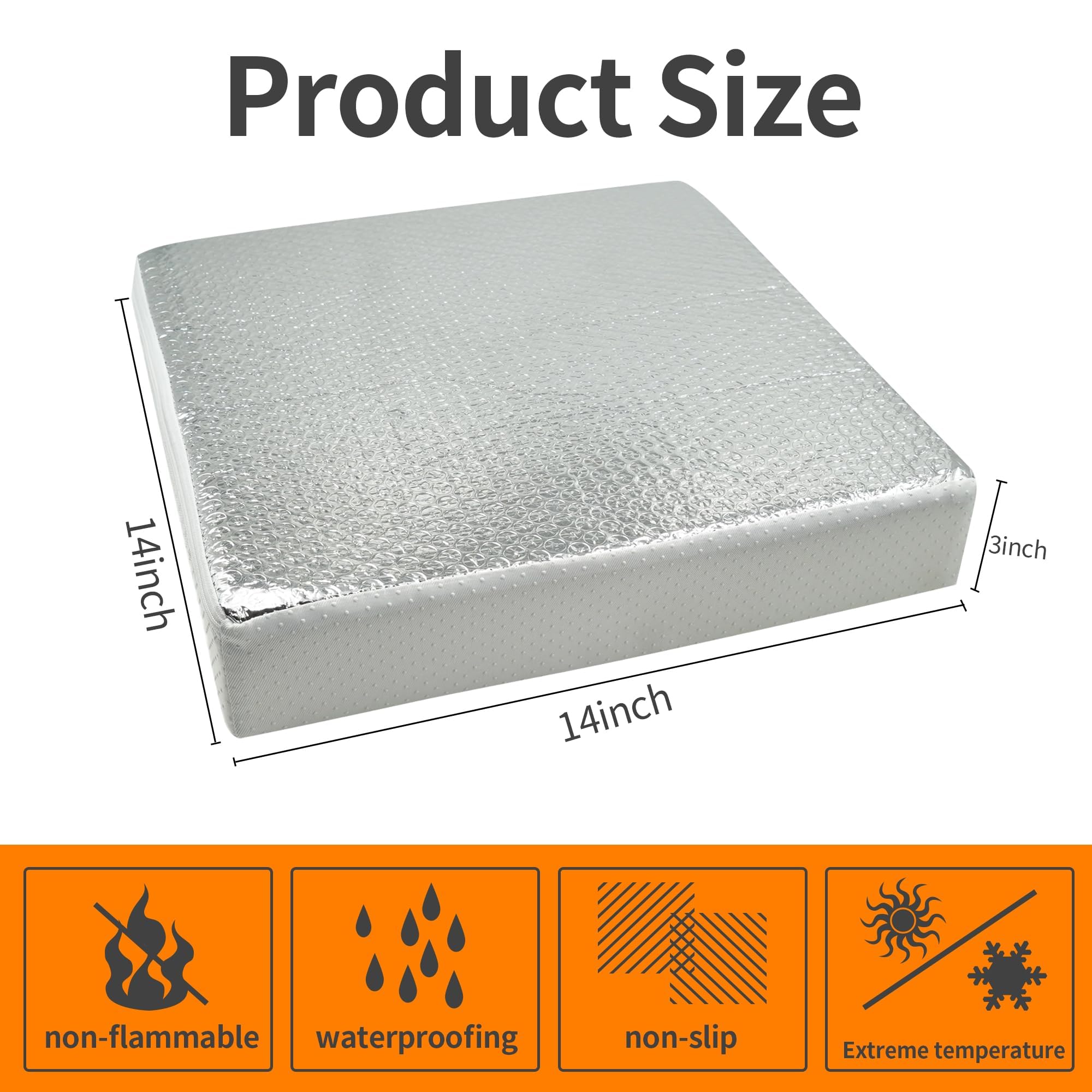 Runfider vent insulator interior with foam-core insulation.