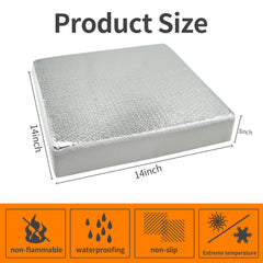 Runfider vent insulator interior with foam-core insulation.