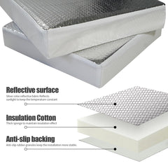 Runfider zippered removable cover for easy washing and maintenance.