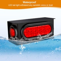 RUNHWEE round 4-LED side marker improves trailer signaling