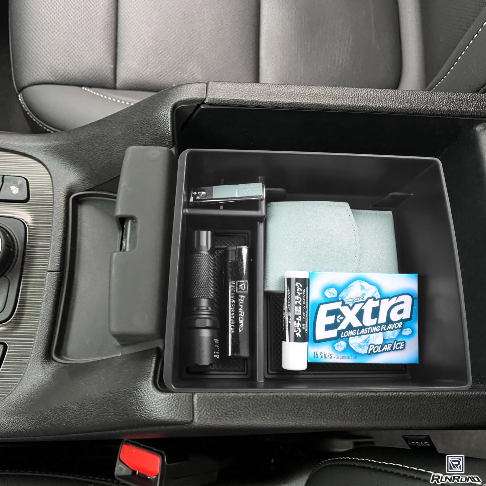 RUNROAD Acadia interior-compatible design blends with the factory look.