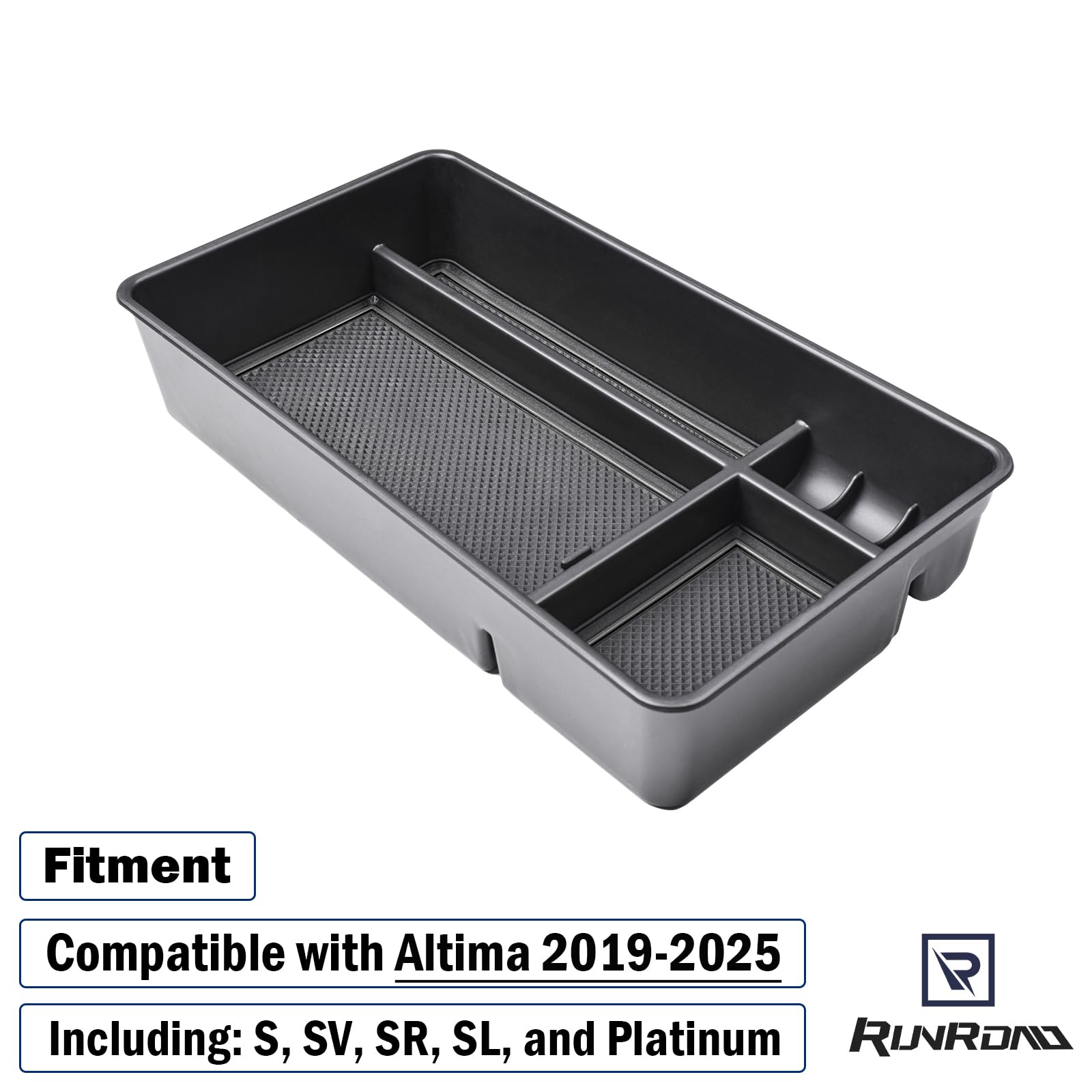 RUNROAD Altima armrest tray storage space keeps essentials within reach