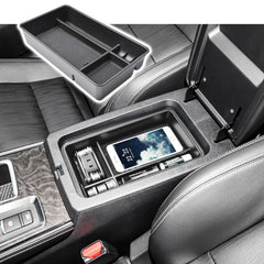 RUNROAD center console organizer for Altima top view showing organized storage on the go