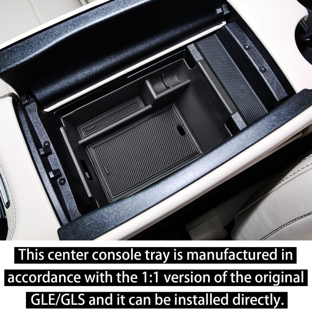 RUNROAD GLE W167 organized coins, keys and cables in tray