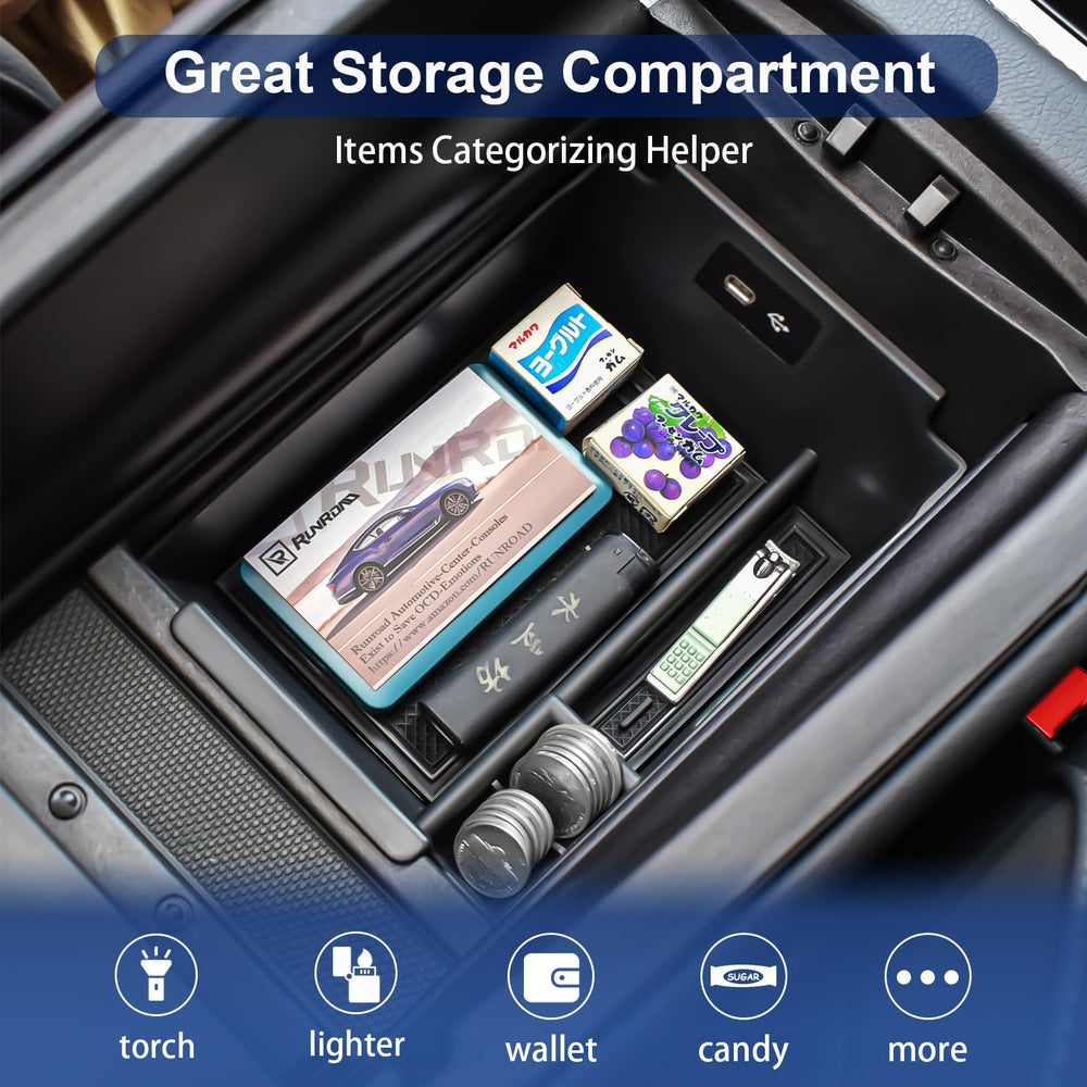 RUNROAD GLE450 no-rattle tray remains steady during drives