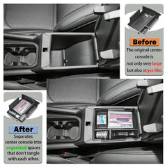 RUNROAD slim profile design preserves armrest comfort.