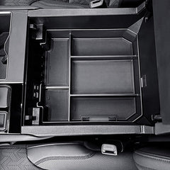 RUNROAD center console organizer tray for Toyota Tundra keeps essentials within reach.
