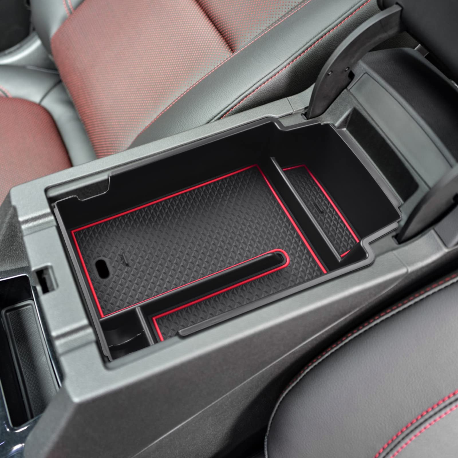 RUNROAD center-console tray soft liner ABS material protects contents