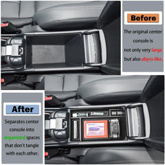 RUNROAD coin holder section helps manage loose change while driving.