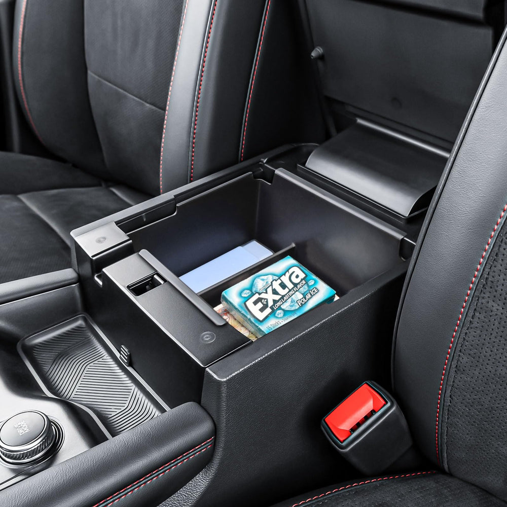 RUNROAD center console tray enhances daily driving organization.