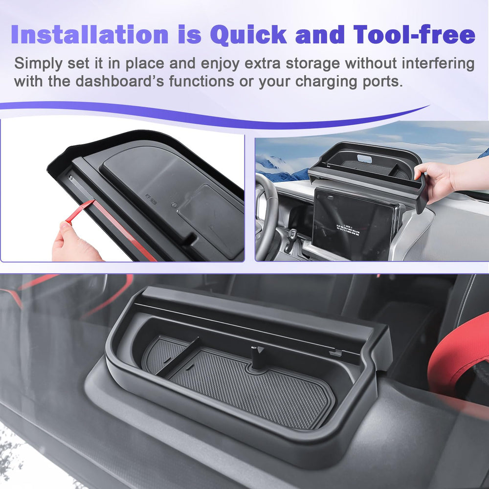 RUNROAD daily-driving storage keeps essentials organized for faster trips