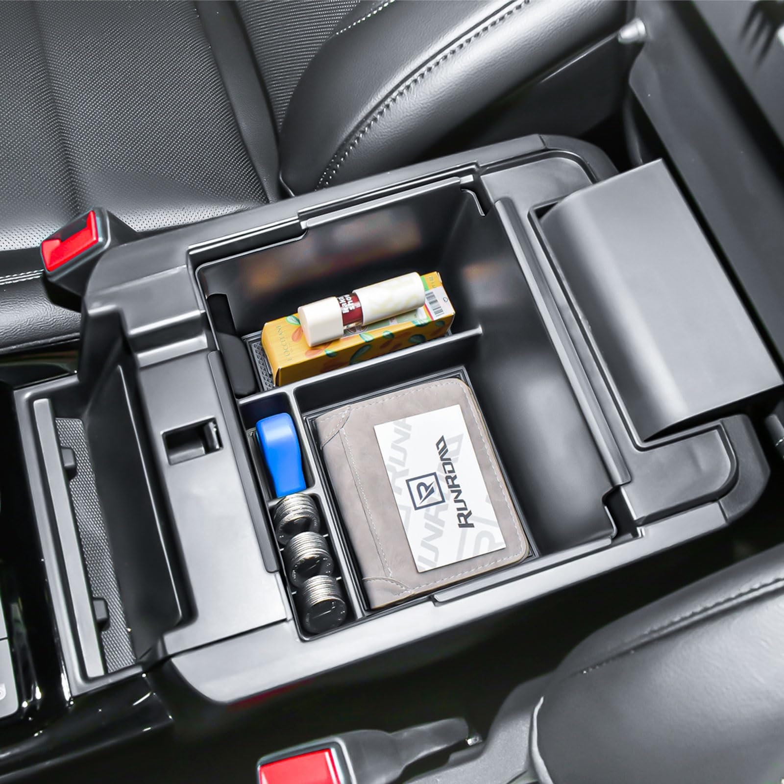 RUNROAD durable black finish complements Explorer interior.