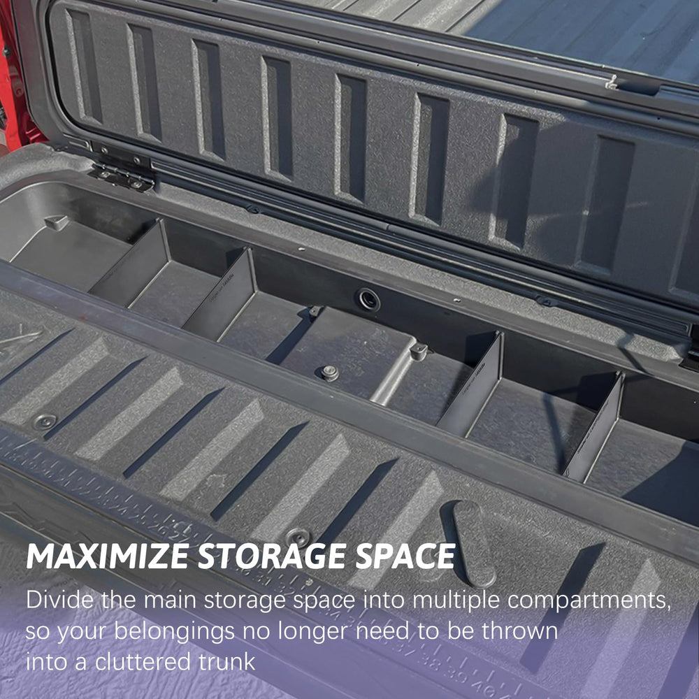 RUNROAD easy-install dividers require no tools for fast setup.