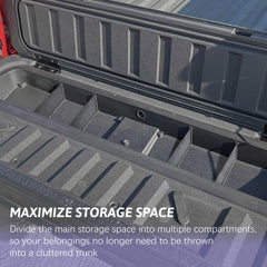 RUNROAD easy-install dividers require no tools for fast setup.