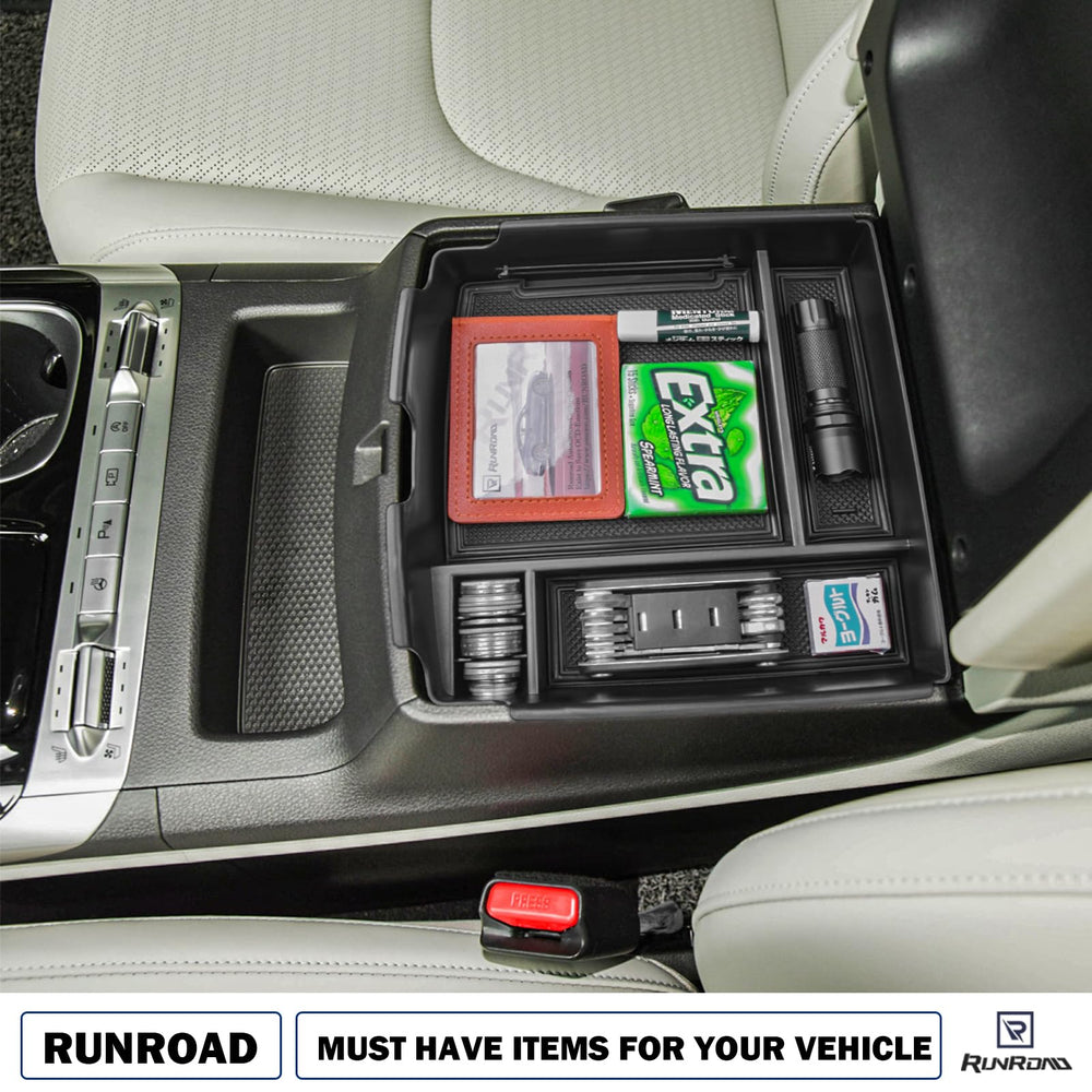 RUNROAD expands armrest box capacity for common daily items