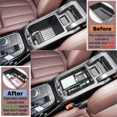 RUNROAD extra storage space under armrest helps organize small items.