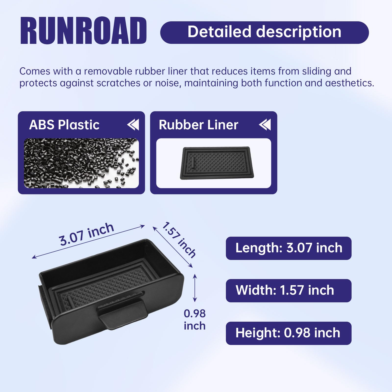 RUNROAD private space compartment highlights discreet storage option
