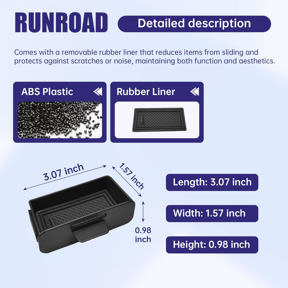 RUNROAD private space compartment highlights discreet storage option