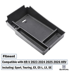 RUNROAD tray with multiple compartments separates essentials like keys and coins.