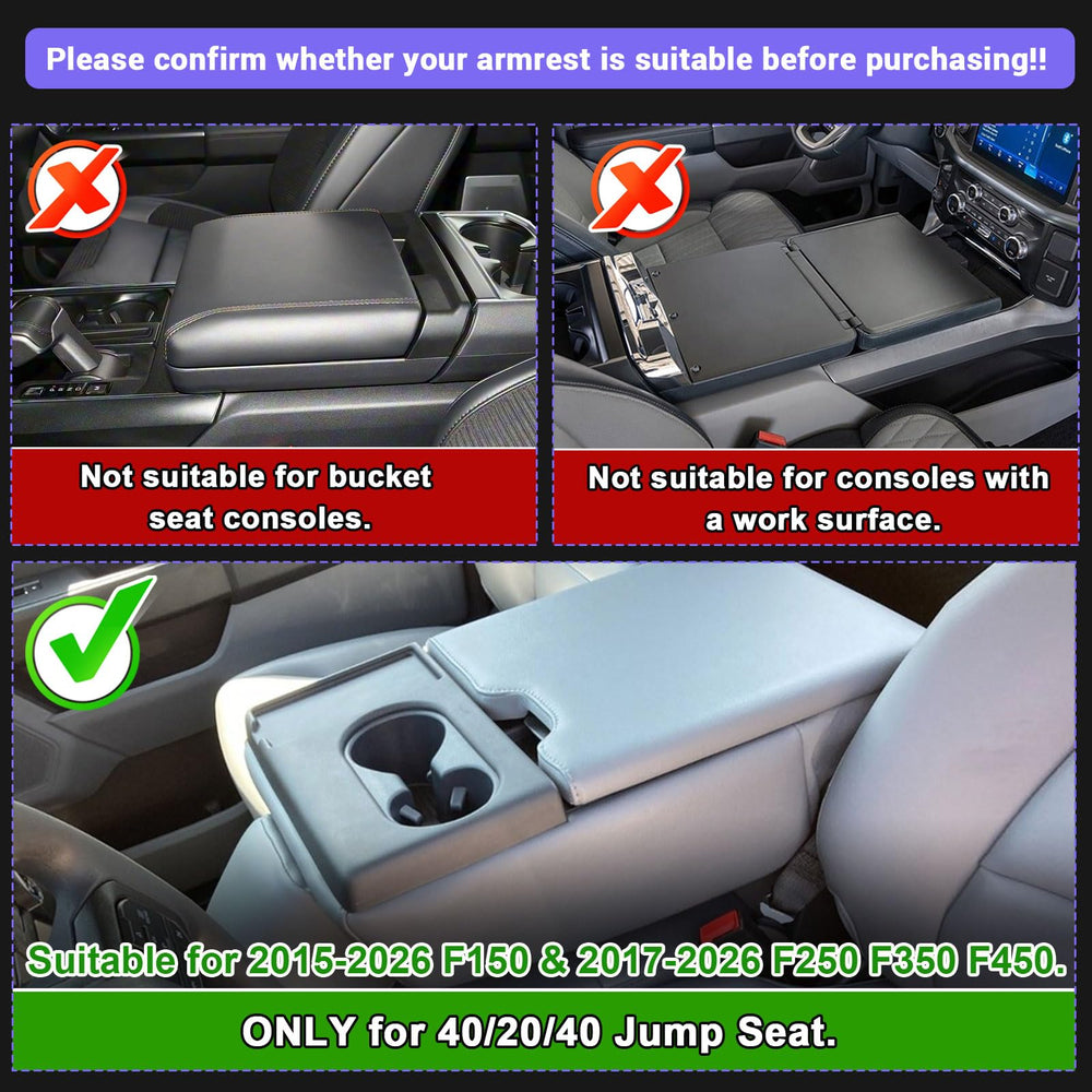 RUNROAD underseat storage organizer for F-series maximizes unused space behind the seat.