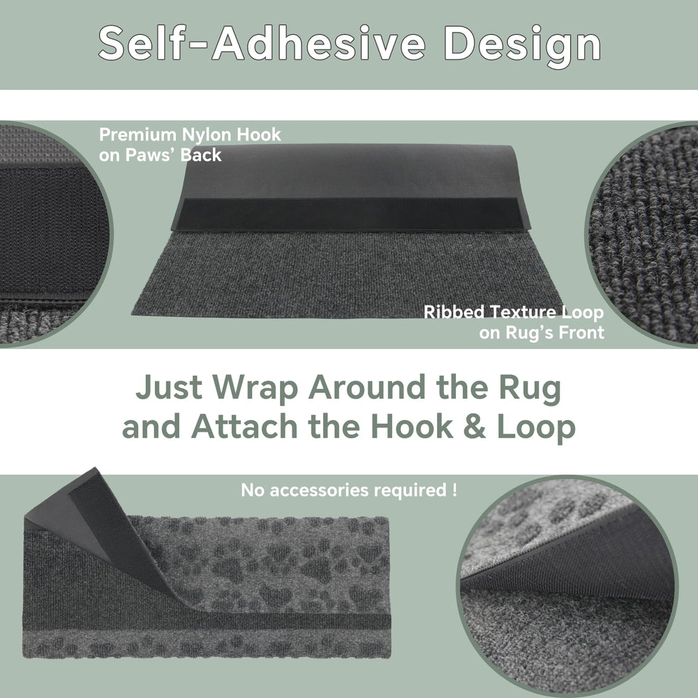 RUNROLE No Spring RV Step Cover bottom view displaying non-slip base