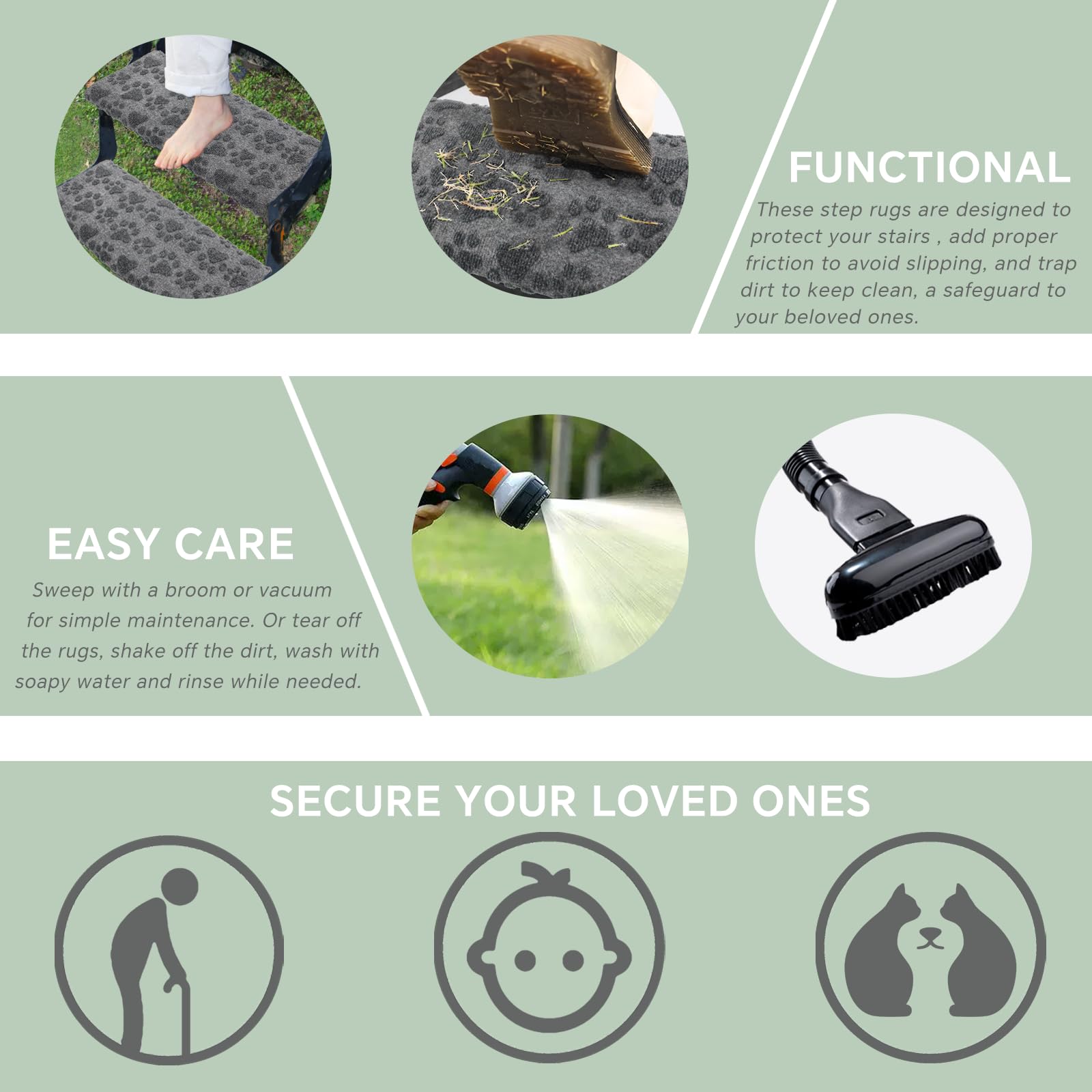 RUNROLE No Spring RV Step Cover tool-free installation demonstration