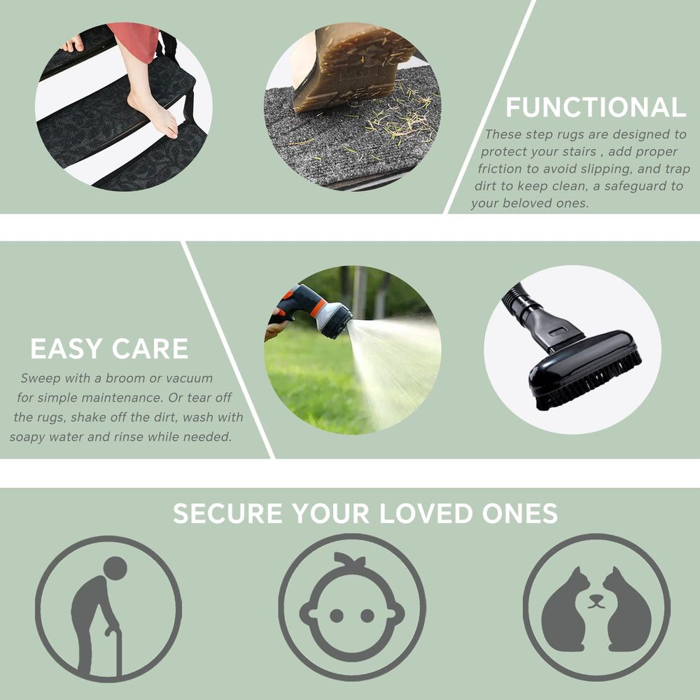 RUNROLE RV Step Covers are easy to clean and care for.