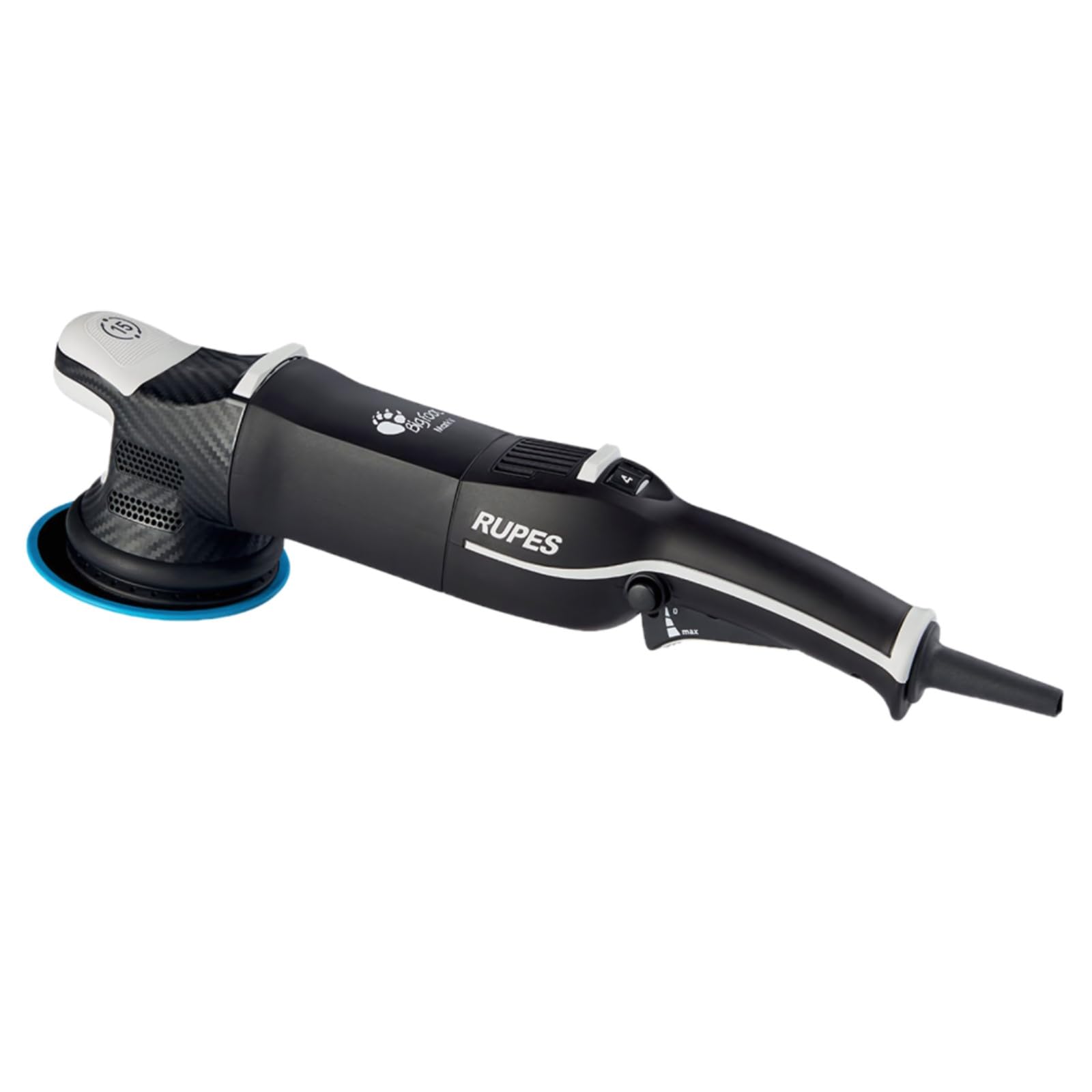 RUPES Bigfoot LHR15V polisher overview for smooth operation and powerful detailing.