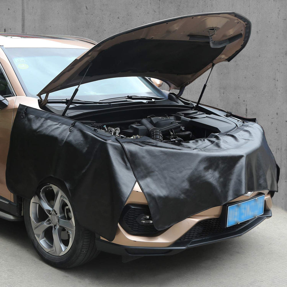 RUPSE 3Pcs Fender Protectors resist oil stains for easy cleanup.
