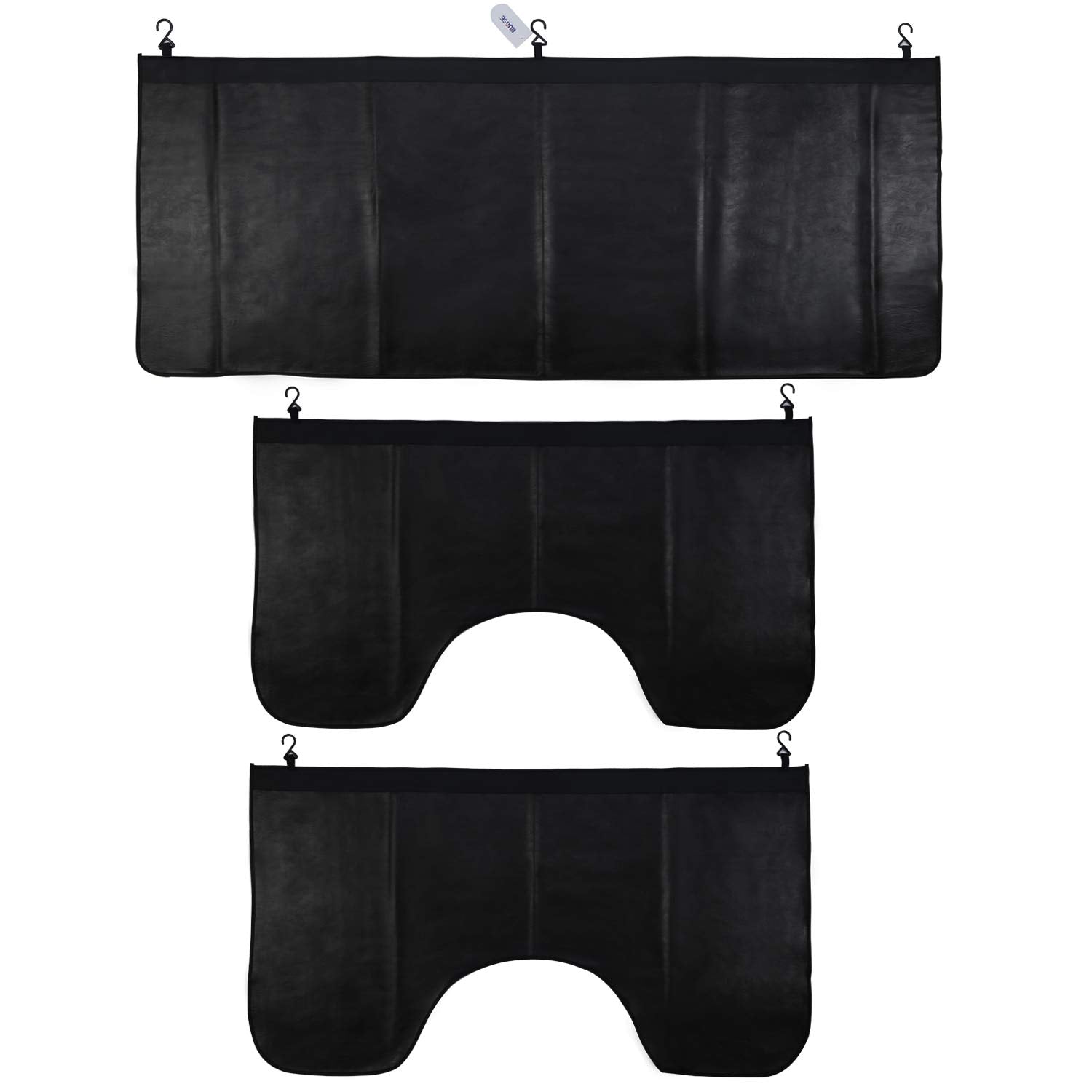 RUPSE 3Pcs Fender Protectors front coverage protects paint during repairs.