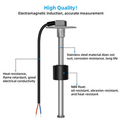 RUPSE sensor assembly showcasing 6-inch design for versatile tank installations