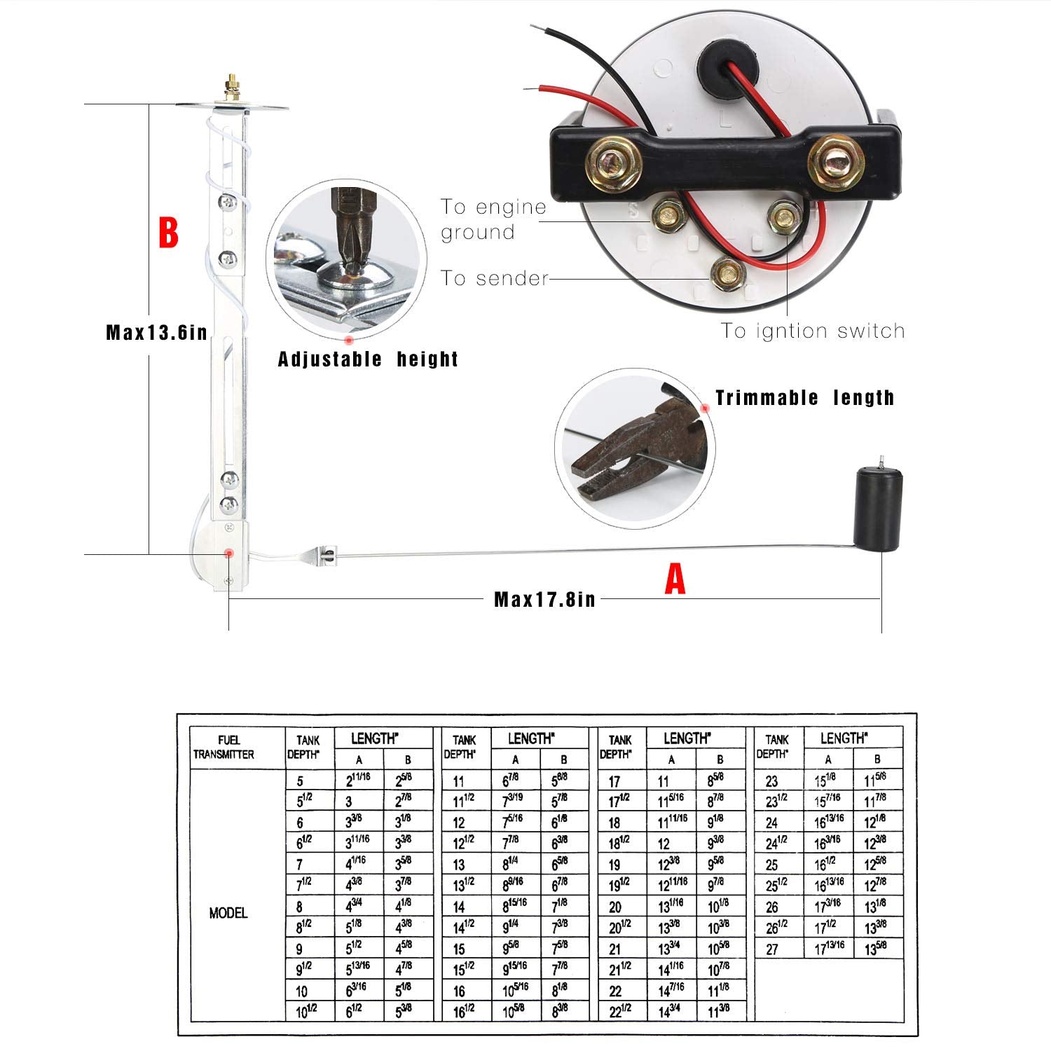 SAE 5 hole mounting pattern enables easy tank installation