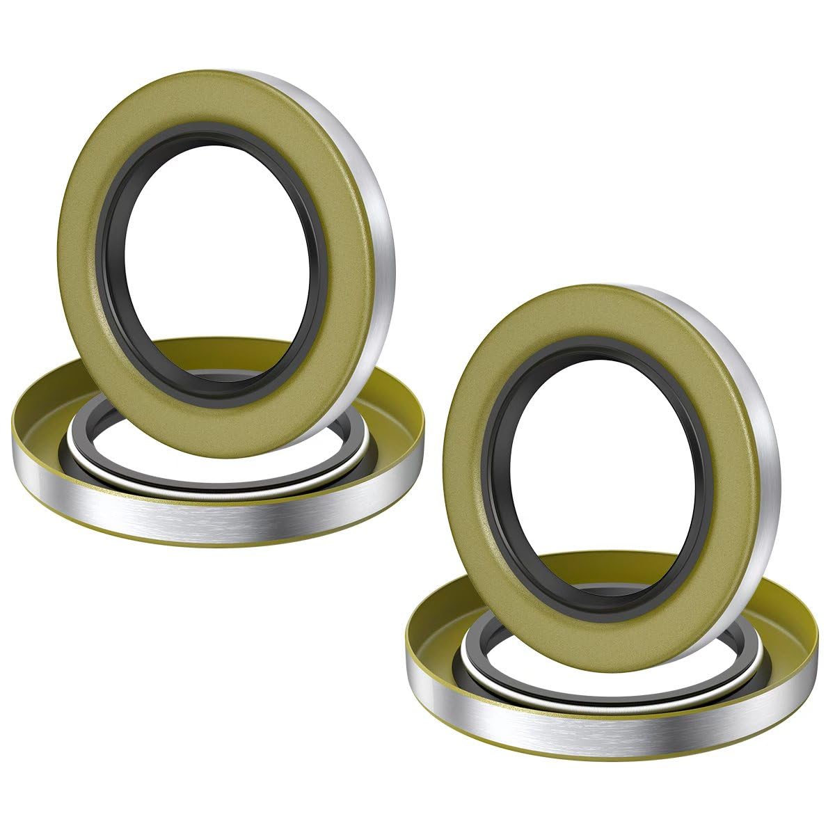 Rushinghorse close-up of 010-036-00 seal; durable NBR rubber with spring steel core.