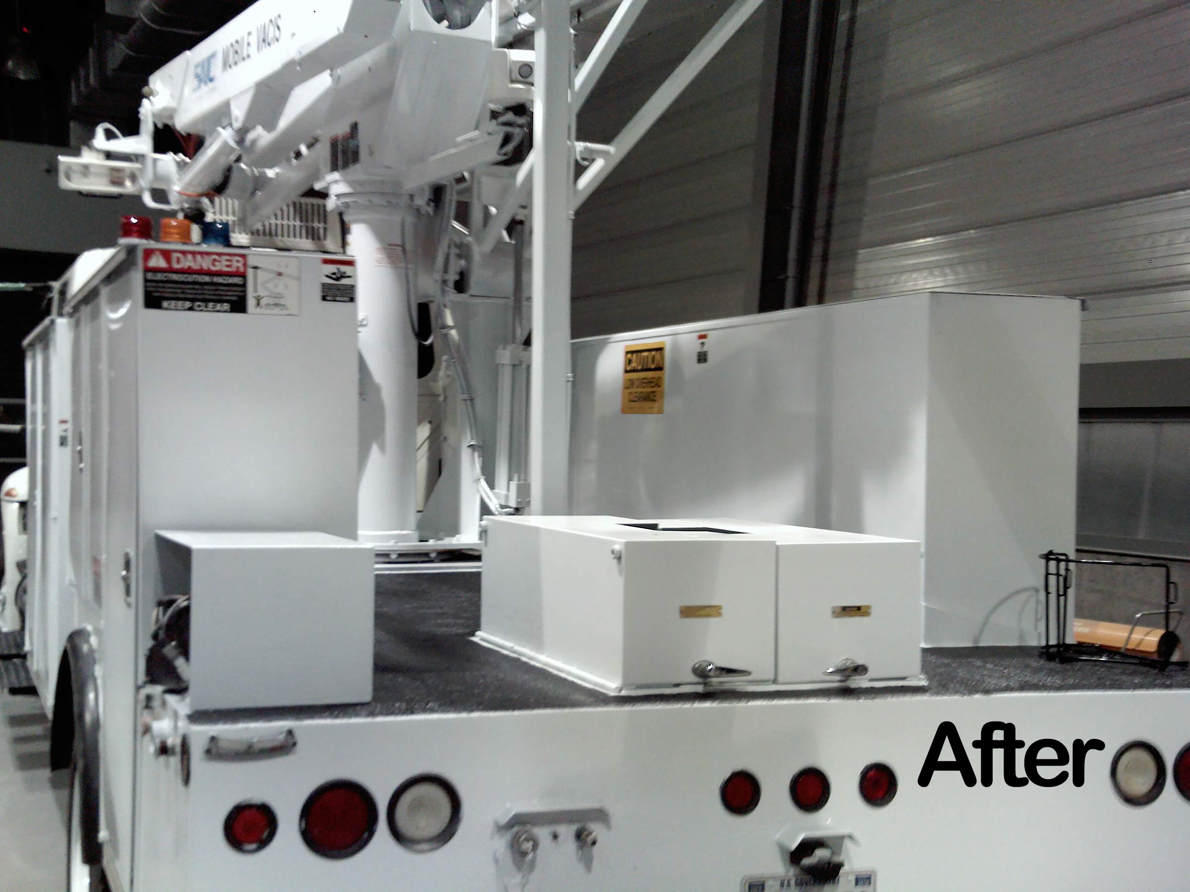 Rust Bullet WhiteShell marine-ready coating supports metal parts exposed to moisture.