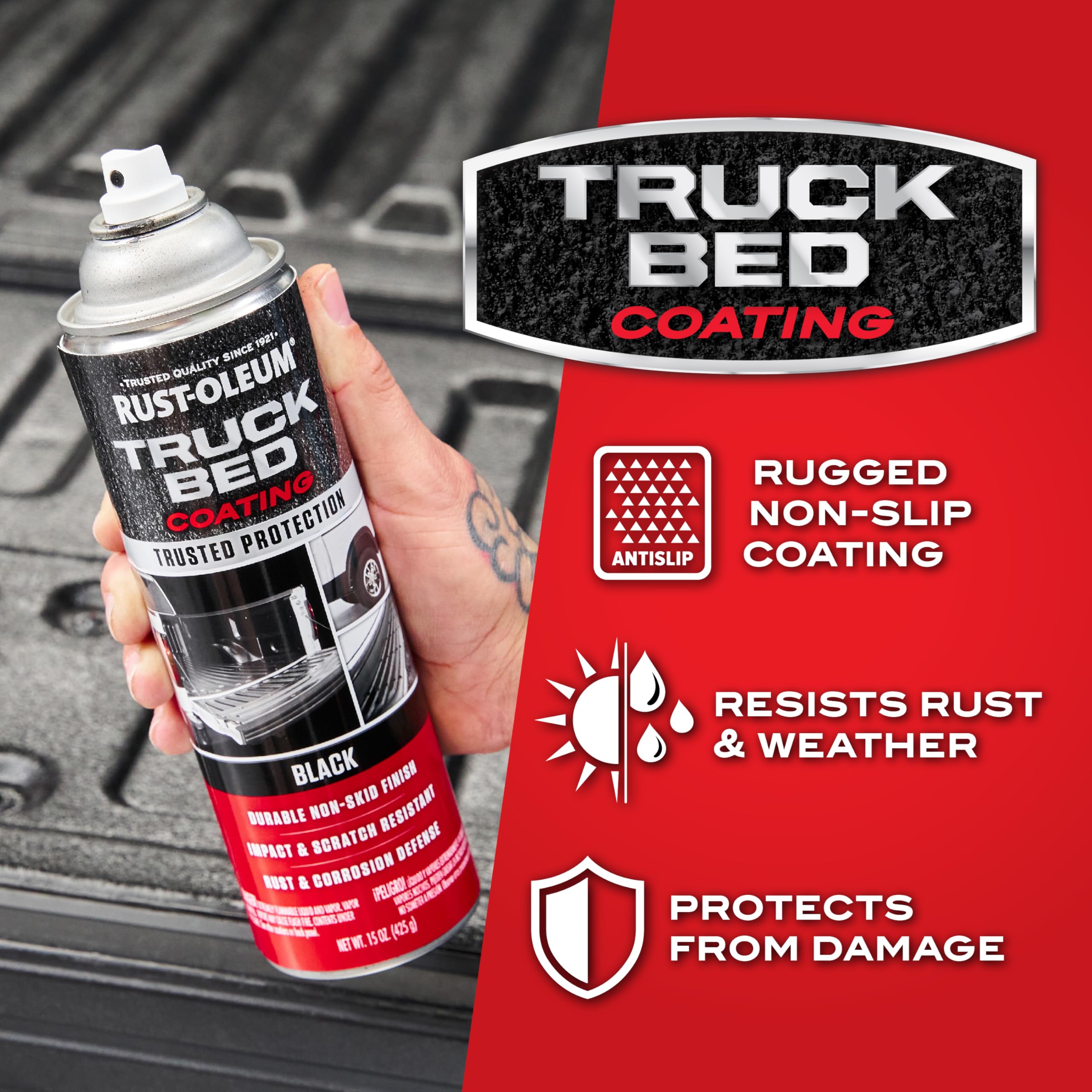 Rust-Oleum Stops Rust any-angle spray tip eases hard-to-reach applications.