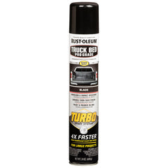 Rust-Oleum Truck Bed Coating Turbo Spray demonstrates fast, pro-grade coverage for durable bed protection.
