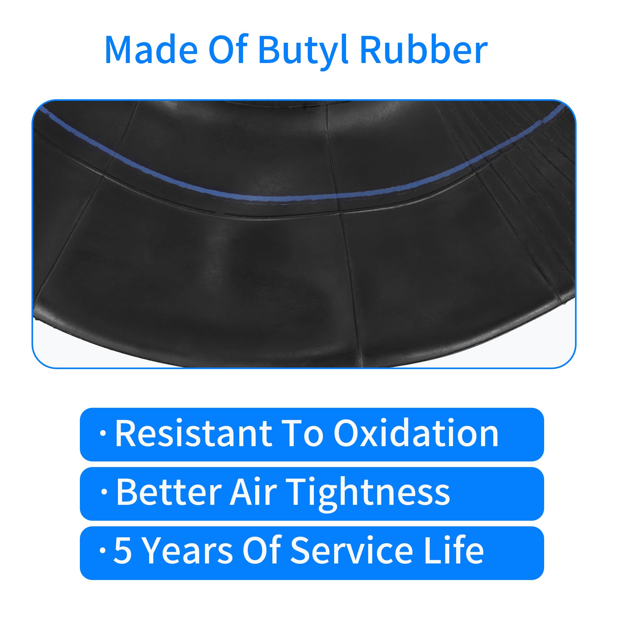 RUTU compatible tubes fit lawn mowers and carts for smoother rides.