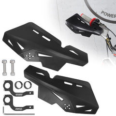RUTU dirt bike handguards front view protect hands from mud and wind