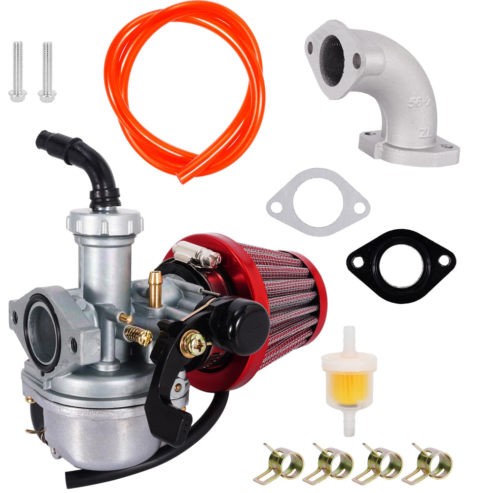 RUTU PZ22 carburetor 22mm for ATV with optimized fuel delivery.