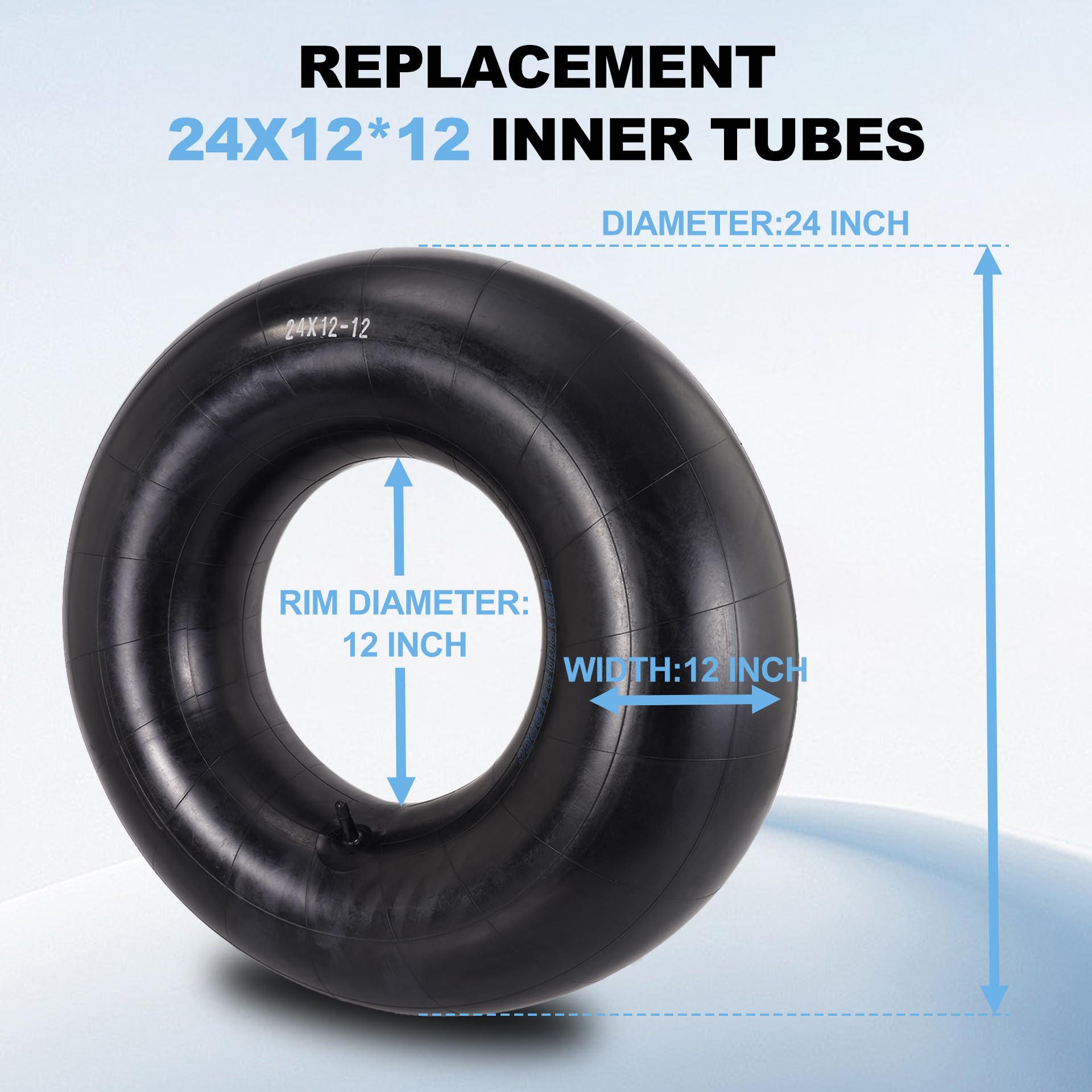 RUTU TR13 straight valve stem ensures secure inflation
