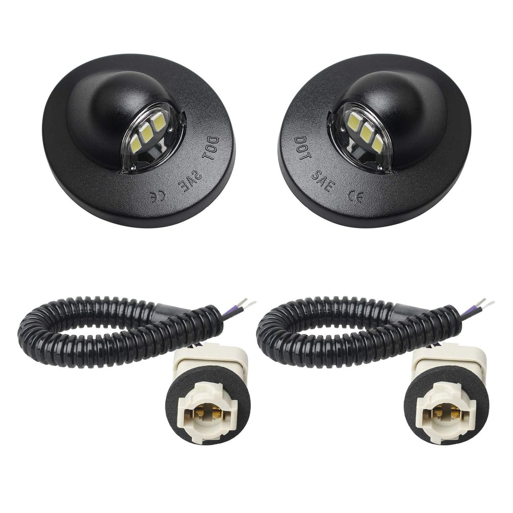 RUXIFEY LED license light delivering bright 6000K illumination for plate visibility