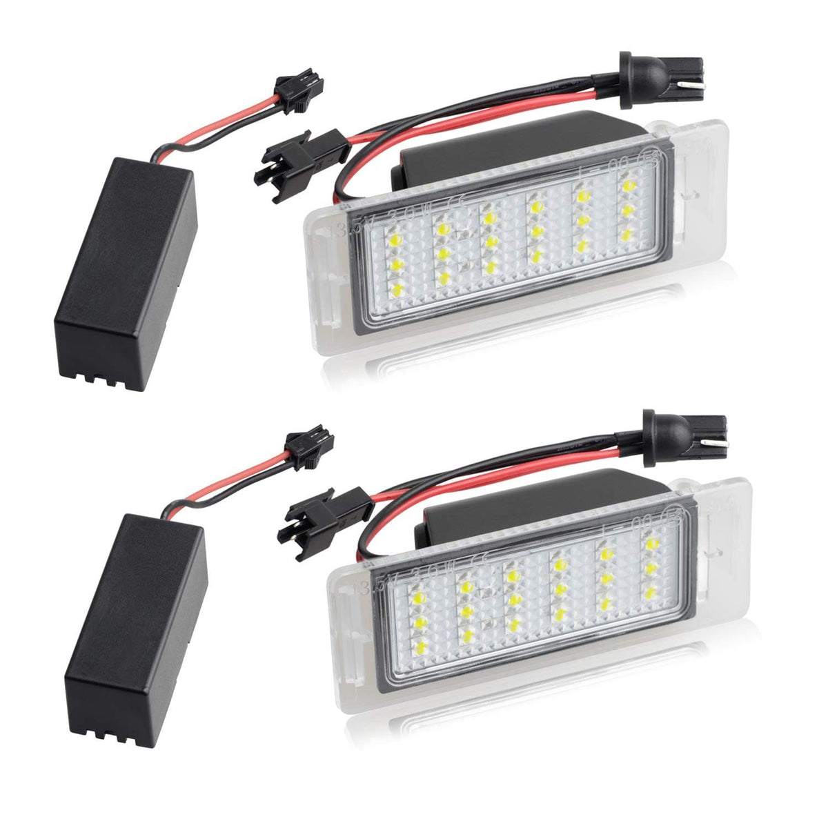 RUXIFEY LED license plate light with bright output for clear rear visibility