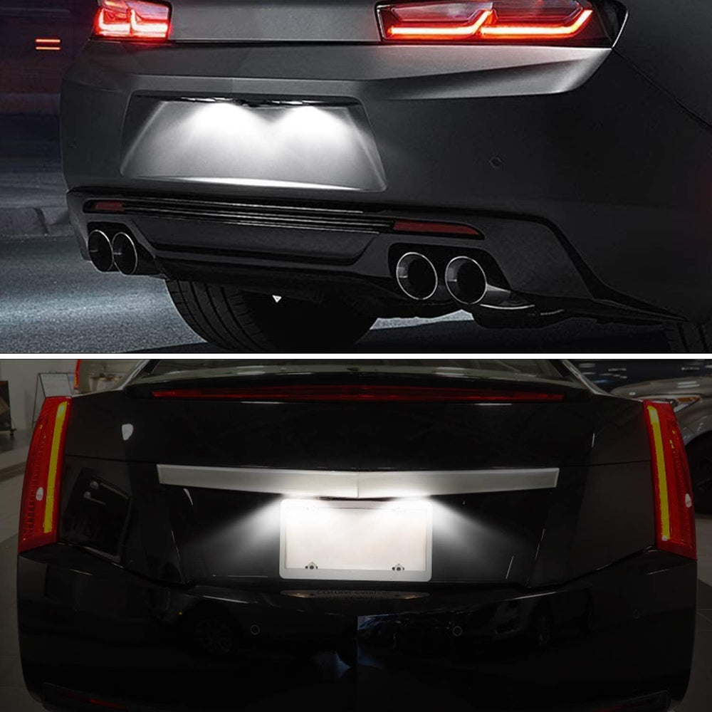 RUXIFEY two-pack license plate lights for complete rear-end upgrade